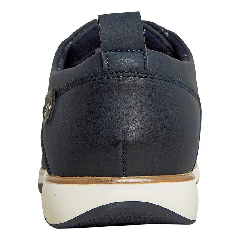 Deakins Mens Baptiste Shoes Navy - Image 3