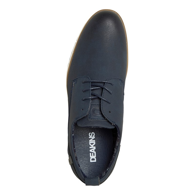 Deakins Mens Baptiste Shoes Navy - Image 4