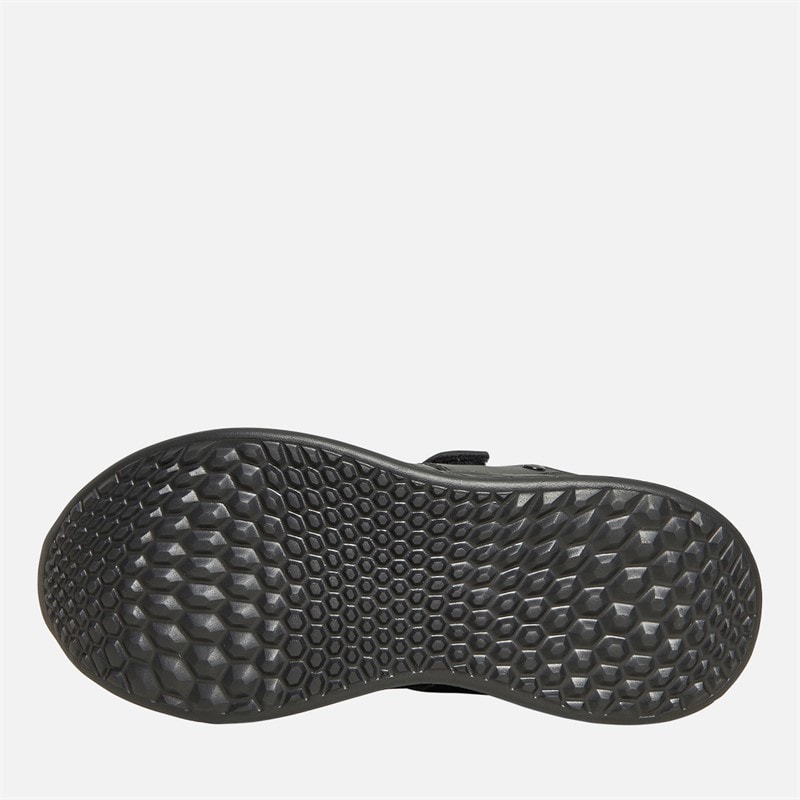 Deakins Junior Boys Aston II Velcro Shoes Black - Image 2