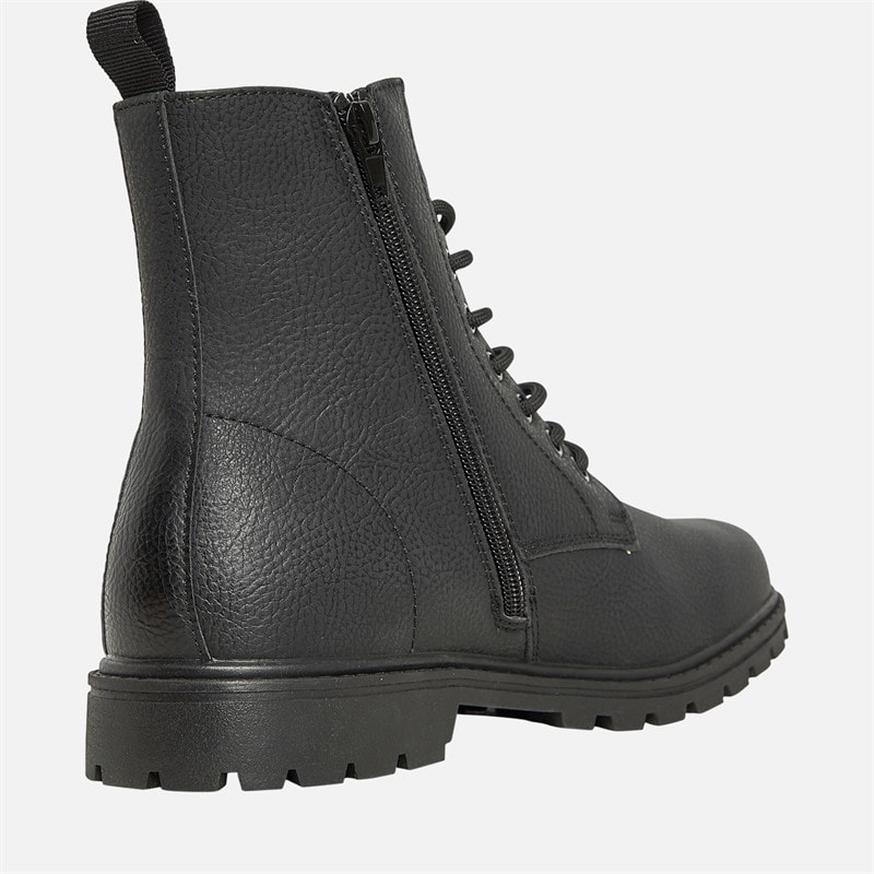 Deakins Mens Franklin Side Zip Boots Black - Image 5