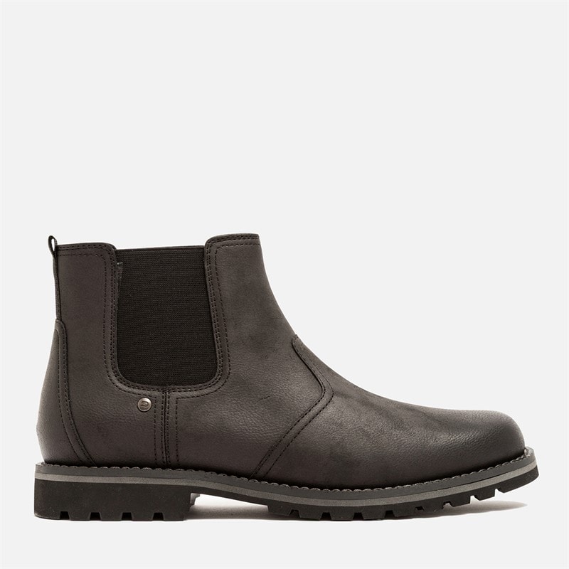 Deakins Mens Matterhorn Chelsea Boots Black