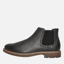 Deakins Mens Eastside Brogue Chelsea Boots Black
