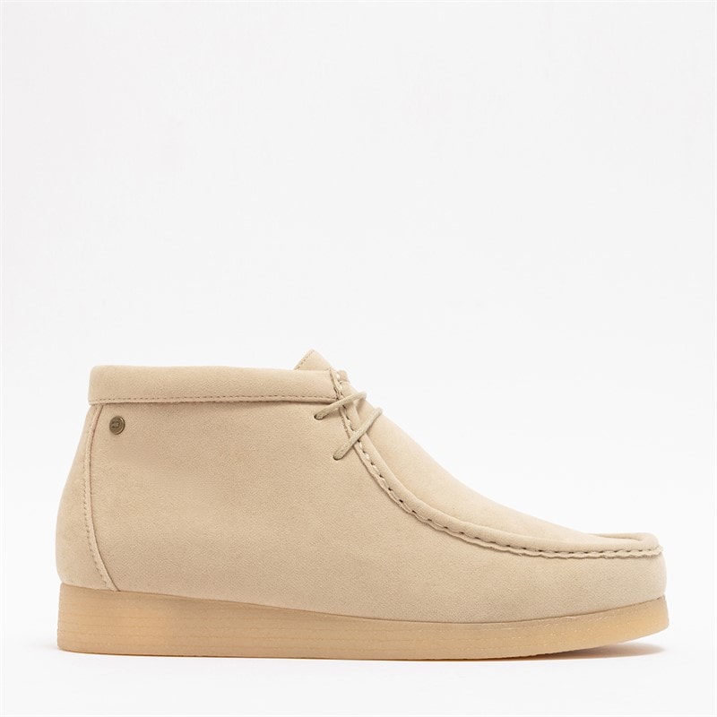 Deakins Mens Rivington Boots Taupe Sand Suede