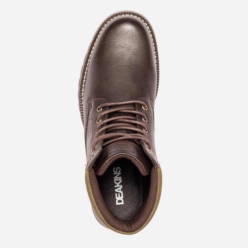 Deakins Mens Trail Boots Mid Brown - Image 4