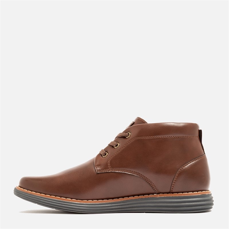 Deakins Mens Sanderson Chukka Boots Tan - Image 3