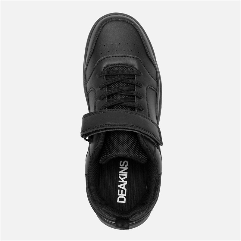 Deakins Junior Boys Conrad Velcro Trainers Black - Image 4