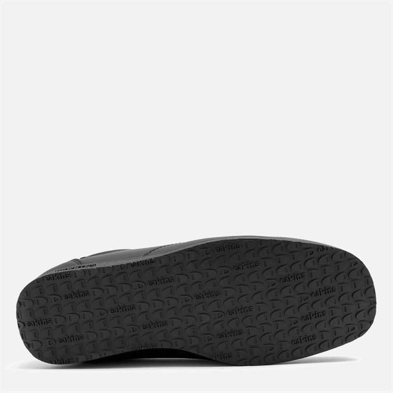 Deakins Mens Neon 2 Eyelet Lace Up Shoes Black - Image 2