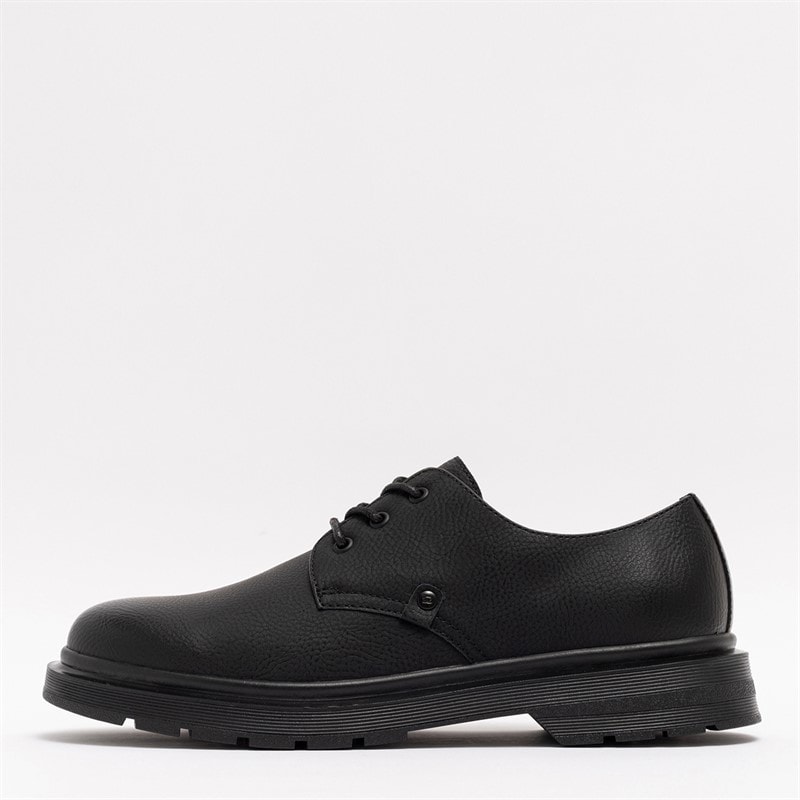 Deakins Mens Holland Derby Shoes Black