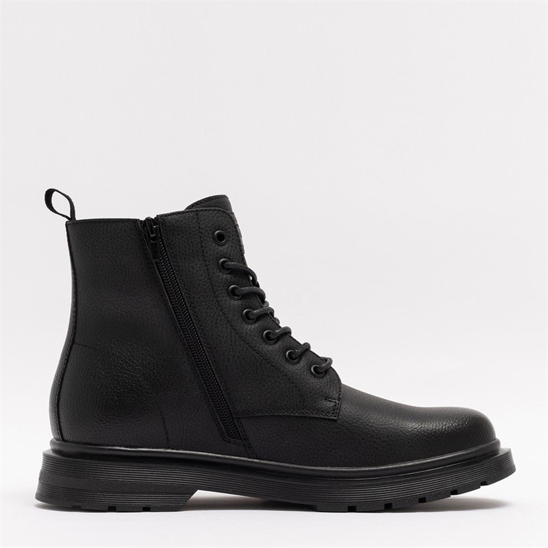 Deakins Mens Holland Side Zip Boots Black - Image 2