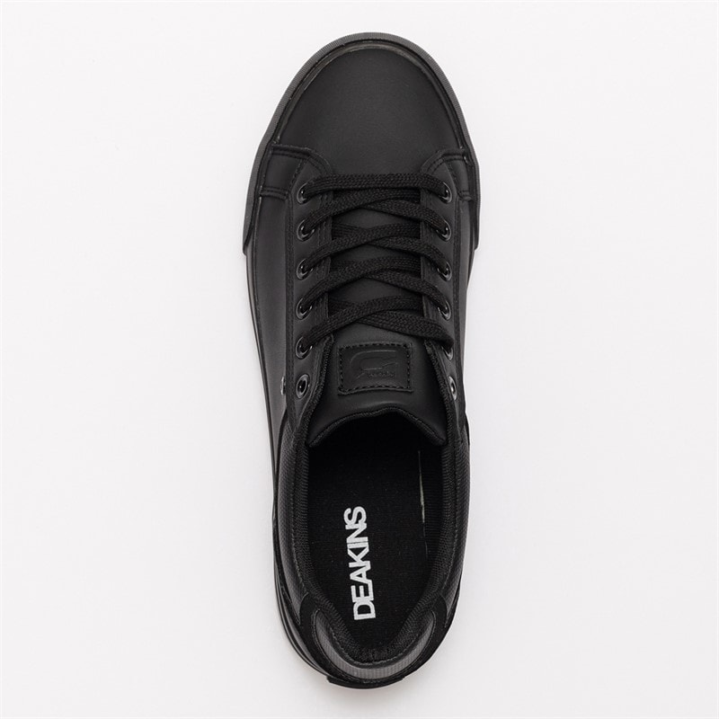 Deakins Junior Boys Kimbo Trainers Black - Image 3