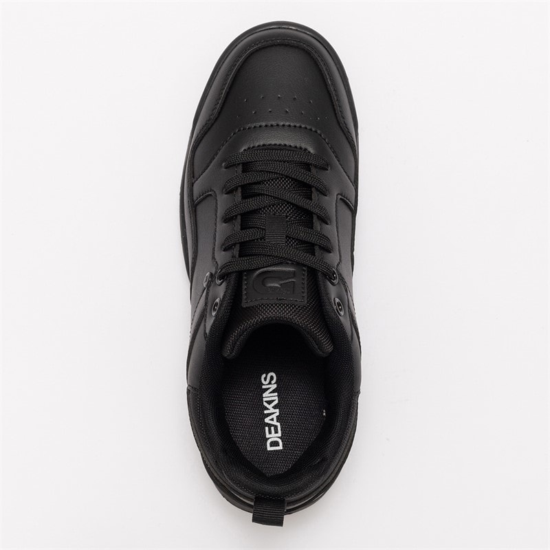 Deakins Junior Boys Conrad Lace Trainers Black - Image 3