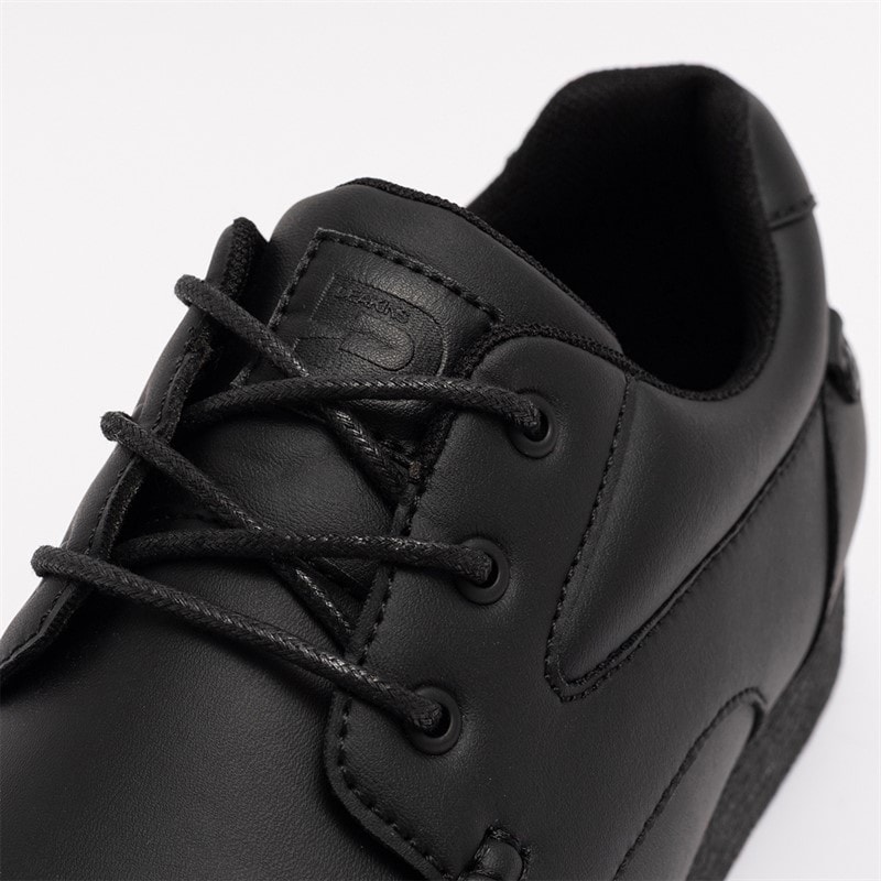 Deakins Junior Boys Pacific Lace Up Shoes Black - Image 4
