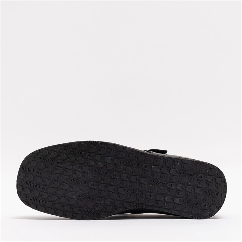 Deakins Junior Girls Devon Mary Jane Bow Shoes Black - Image 5
