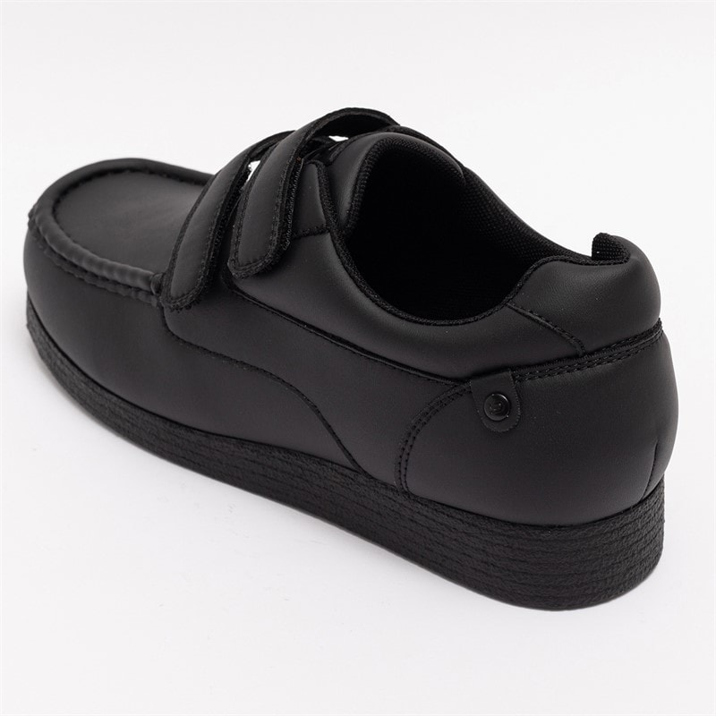 Deakins Junior Boys Pacific Velcro Shoes Black - Image 2