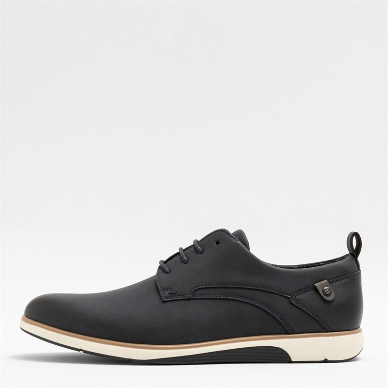 Deakins Mens Aiden Shoes Navy PU - Image 5