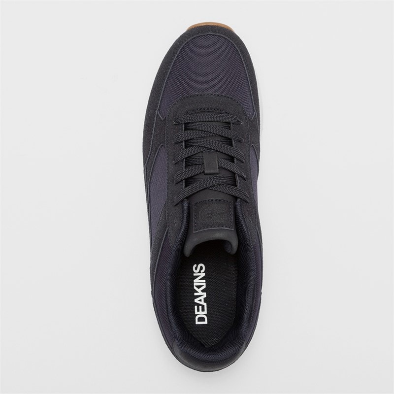 Deakins Mens Halton Trainers Navy - Image 4