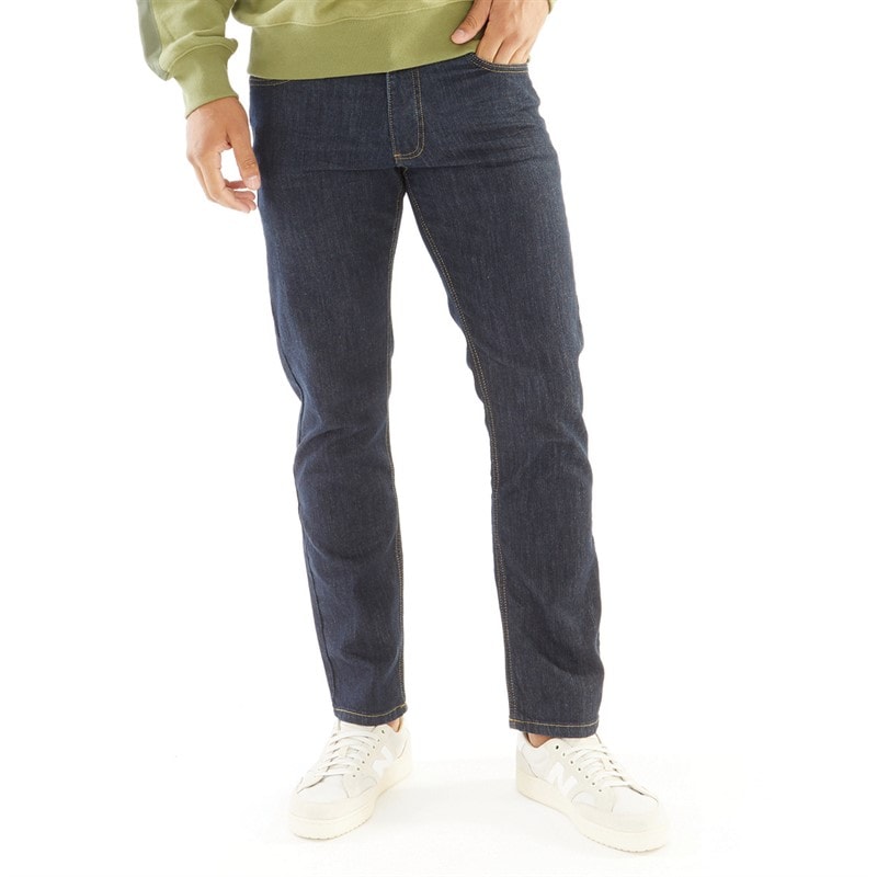 Duck and Cover Mens Hydras Straight Fit Jeans Raw Wash - Image 1