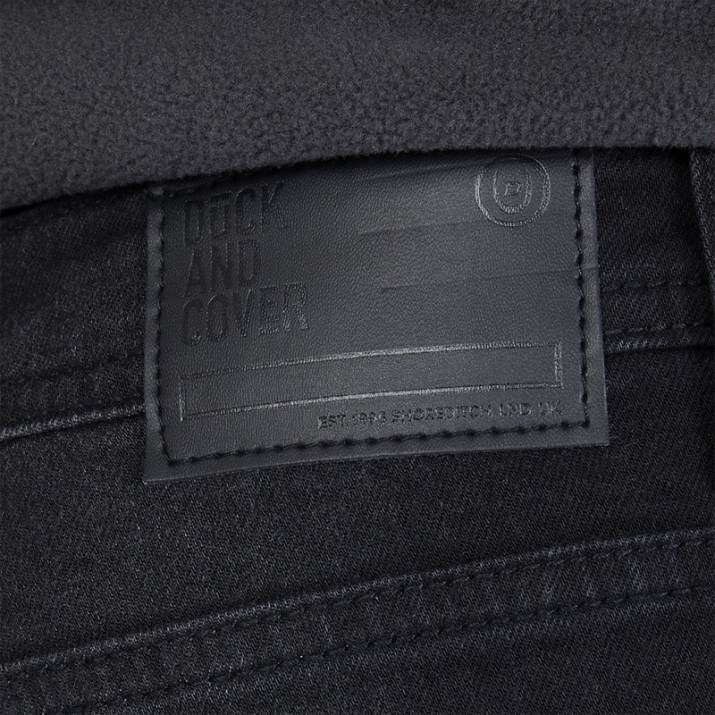 Duck and Cover Mens Janstar Straight Fit Jeans Black Wash - Image 3