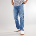 Duck and Cover Mens Rushawn Relaxed Fit Jeans Light Wash