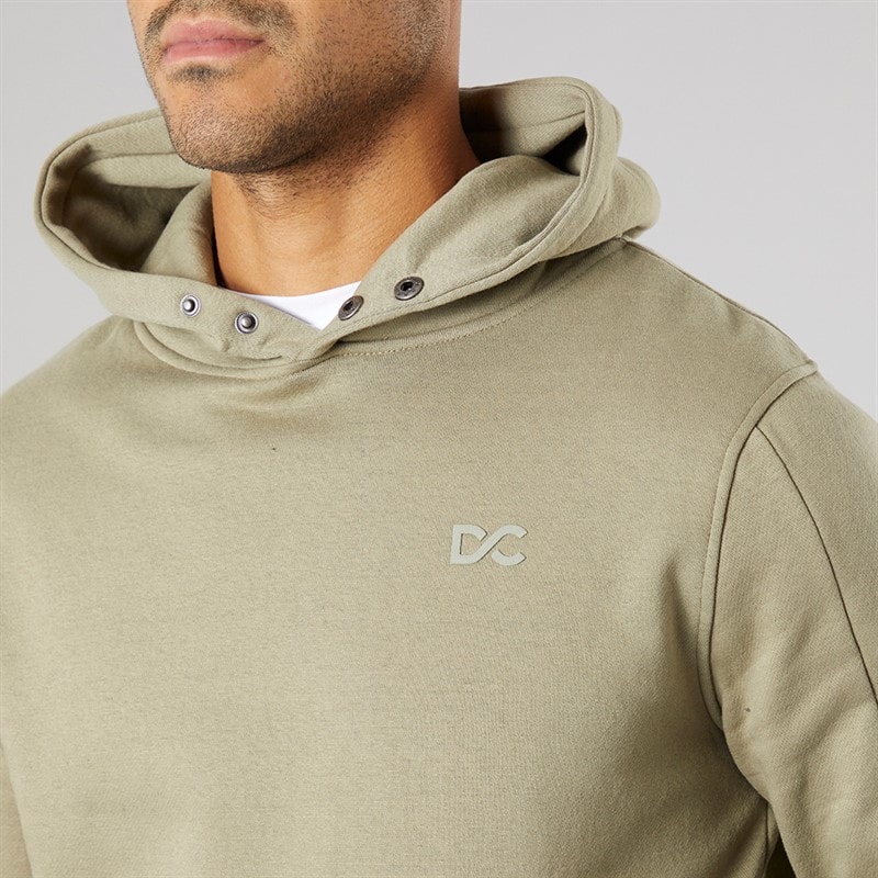 Duck and Cover Mens Chattamere Hoodie Sage - Image 3