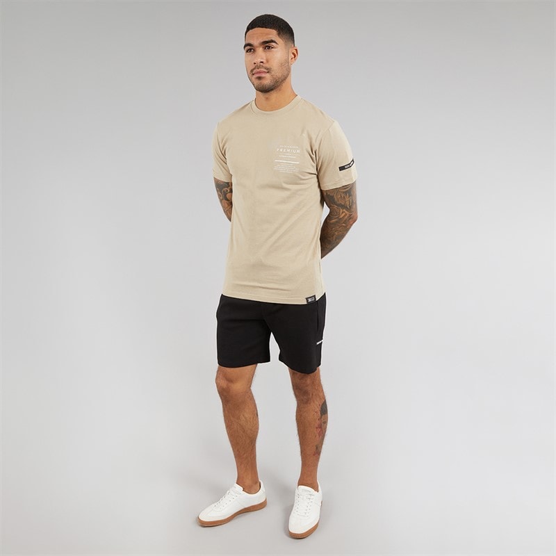 Duck and Cover Mens Topfield Shorts Black - Image 3