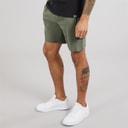 Duck and Cover Mens Topfield Shorts Olive