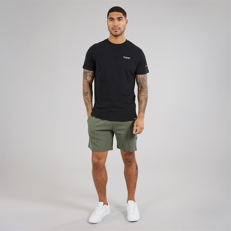 Duck and Cover Mens Topfield Shorts Olive - Image 4