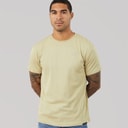 Duck and Cover Mens Trimlines Heavy T-Shirt Sage