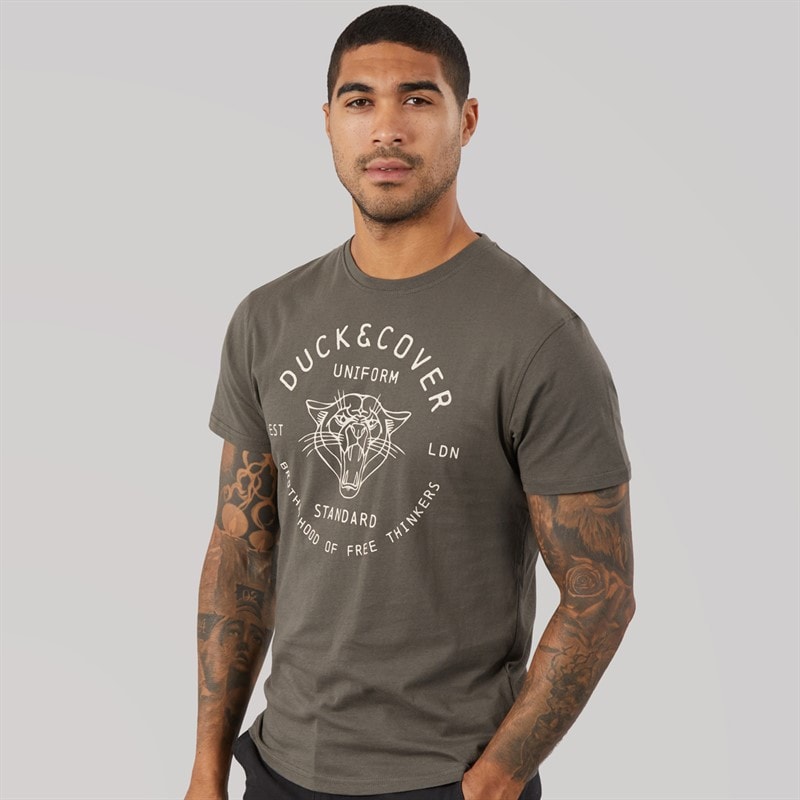 Duck and Cover Mens Corsure Five Pack T-Shirts Assorted - Image 2