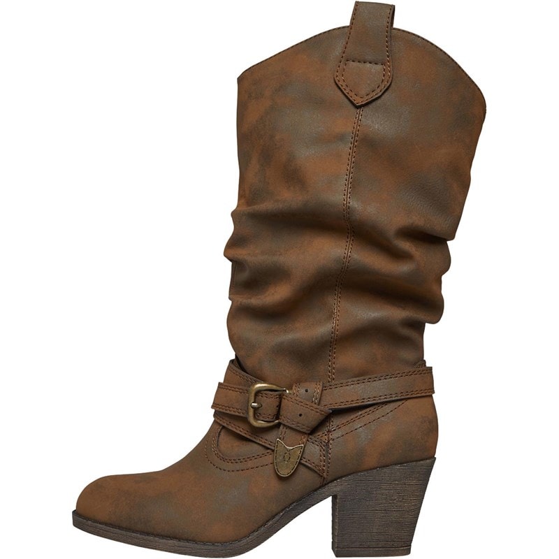 Rocket Dog Womens Sidestep Boots Chocolate