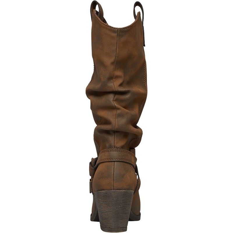 Rocket Dog Womens Sidestep Boots Chocolate - Image 3