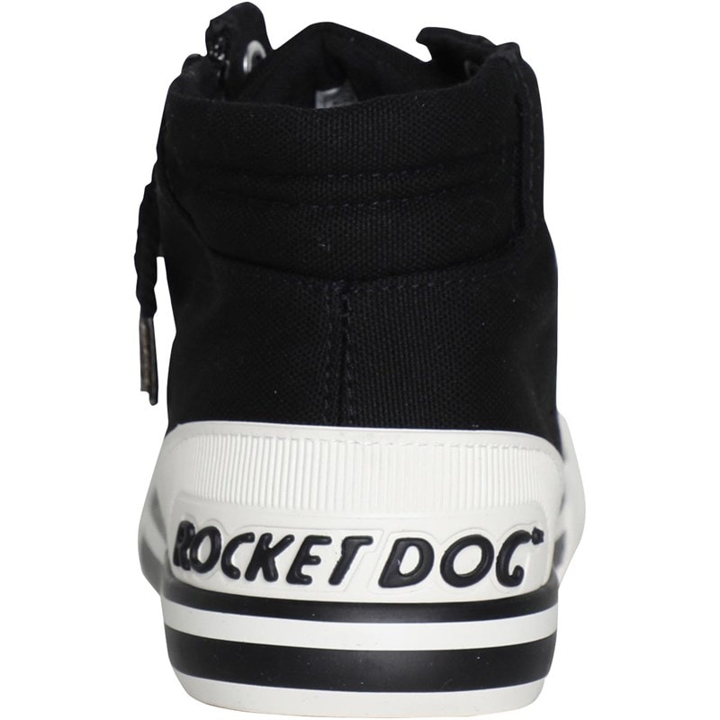 Rocket Dog Womens Womes Jazzin Hi Canvas Pumps Black - Image 3