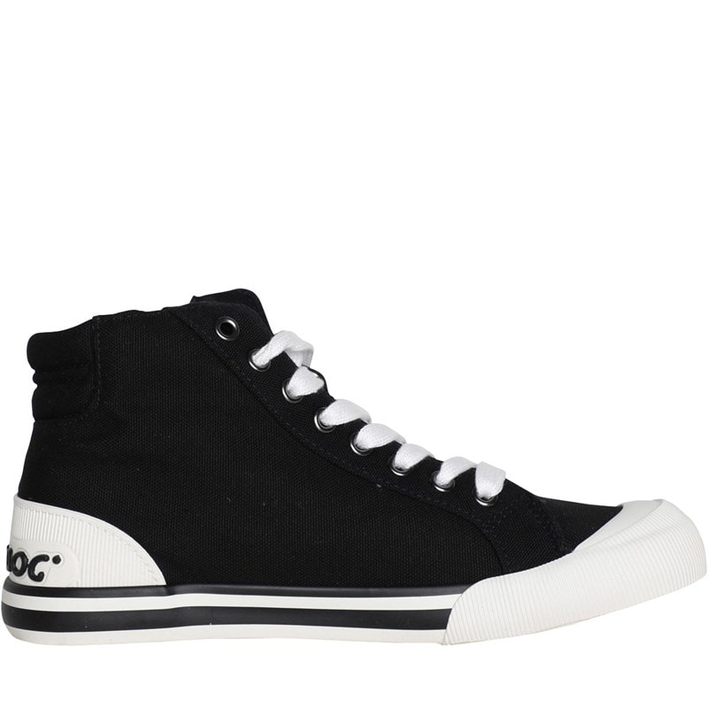 Rocket Dog Womens Womes Jazzin Hi Canvas Pumps Black - Image 5