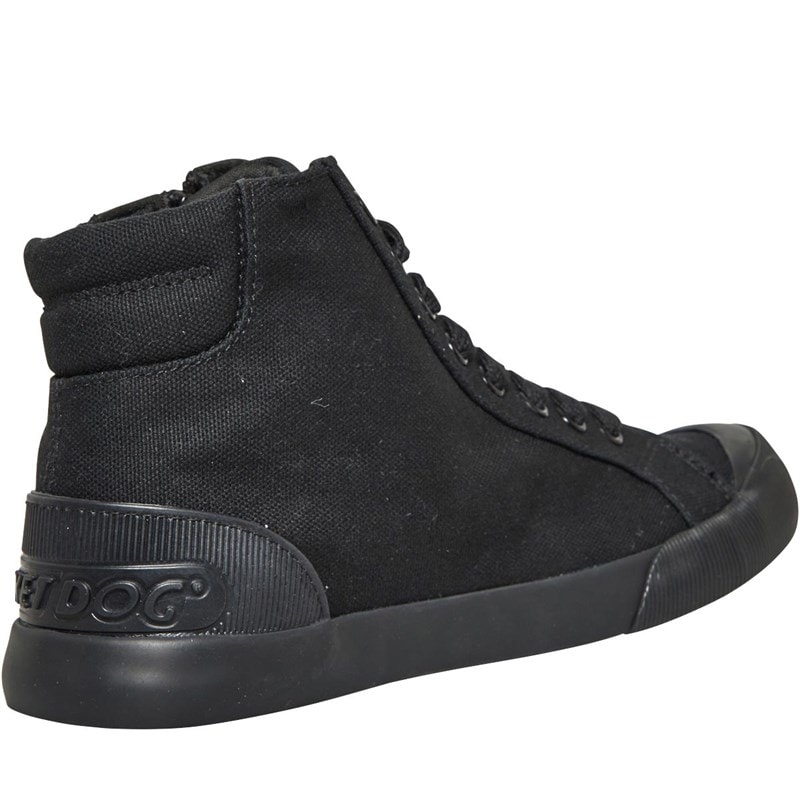 Rocket Dog Womens Jazzin Hi Canvas Pumps Black - Image 5