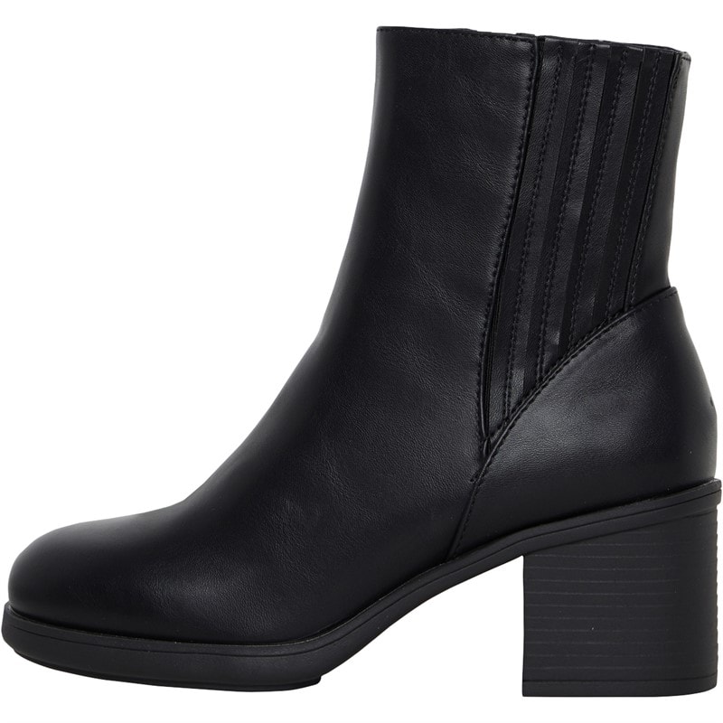 Rocket Dog Womens Sonora Heeled Chelsea Boots Black - Image 1