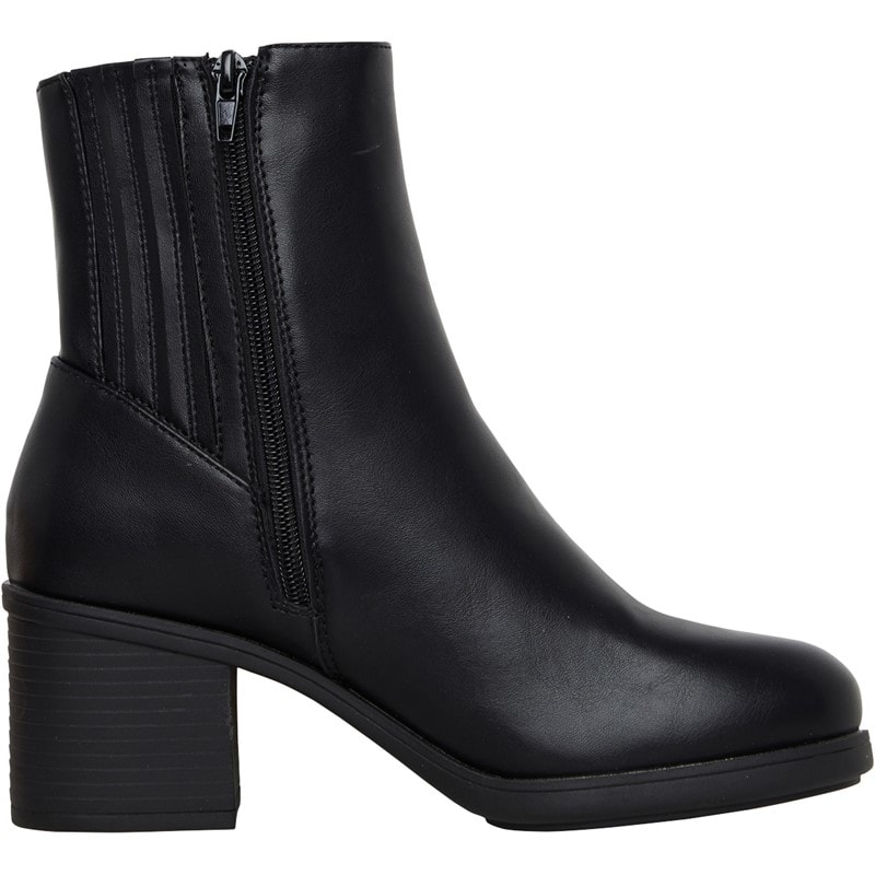 Rocket Dog Womens Sonora Heeled Chelsea Boots Black - Image 4