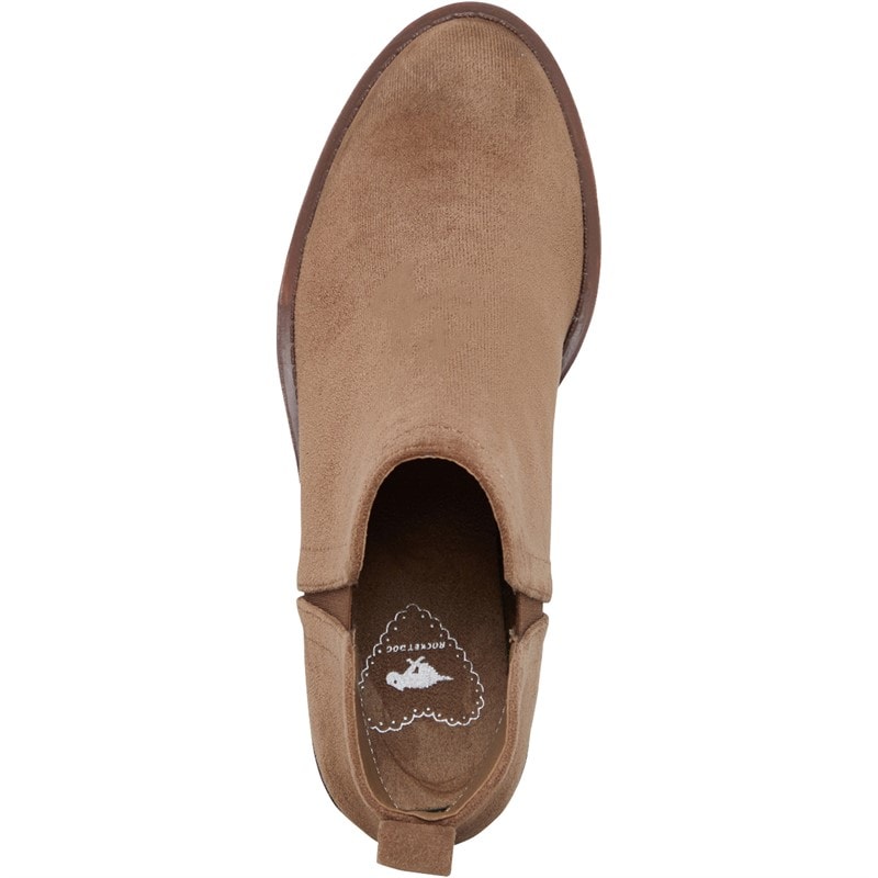 Rocket Dog Womens York Low Ankle Boots Walnut - Image 4