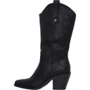 Rocket Dog Womens Feria Heeled Knee High Cowboy Boots Black