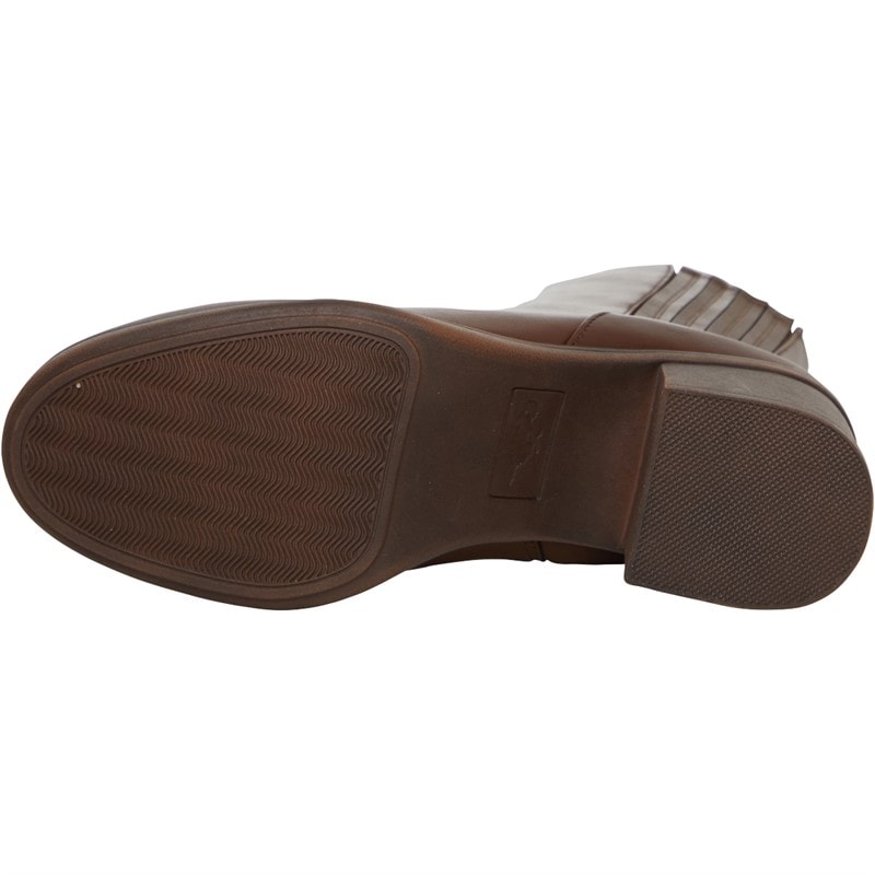Rocket Dog Womens Sonora Heeled Chelsea Boots Brown - Image 2