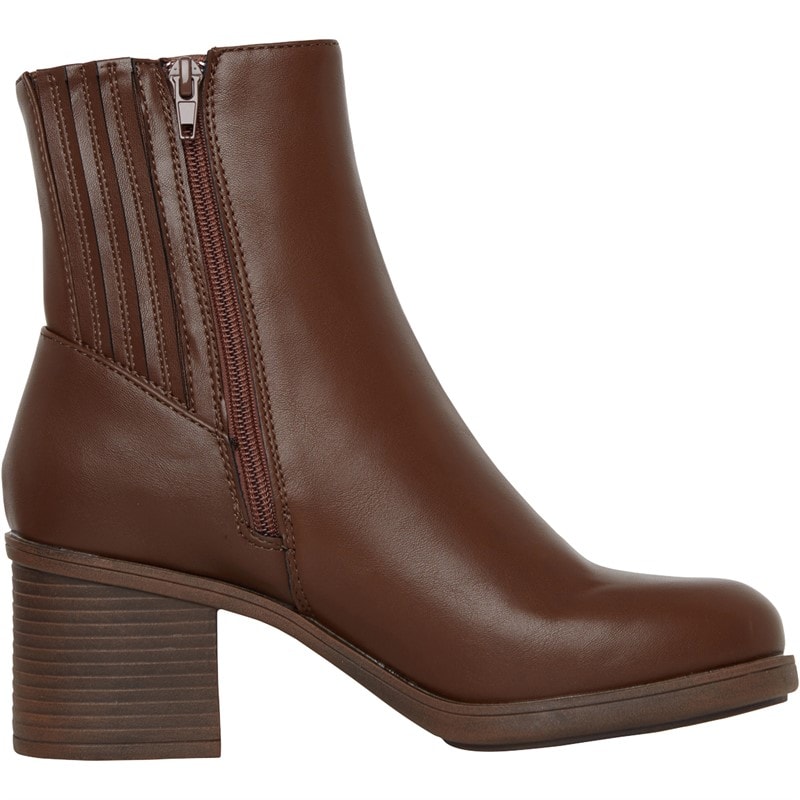 Rocket Dog Womens Sonora Heeled Chelsea Boots Brown - Image 4