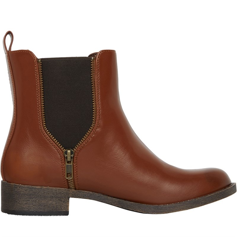 Rocket Dog Womens Camilla Chelsea Boots Brown - Image 5
