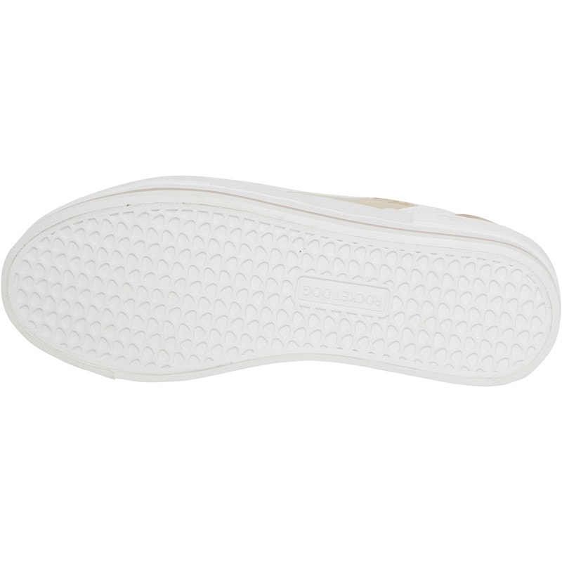 Rocket Dog Womens Wink Trainers Camel Combo - Image 2