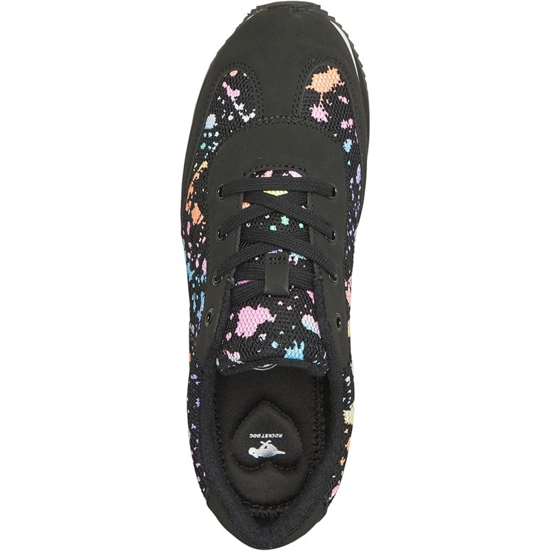 Rocket Dog Womens Rapid Trainers Black - Image 4