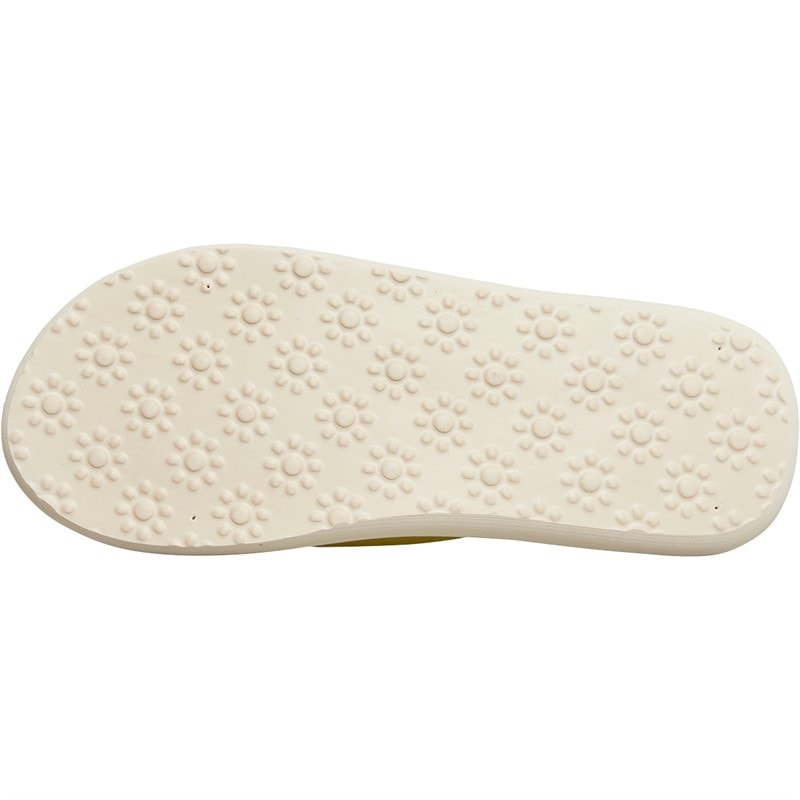 Rocket Dog Womens Sunset Puff Flip Flops Yellow/Natural - Image 3