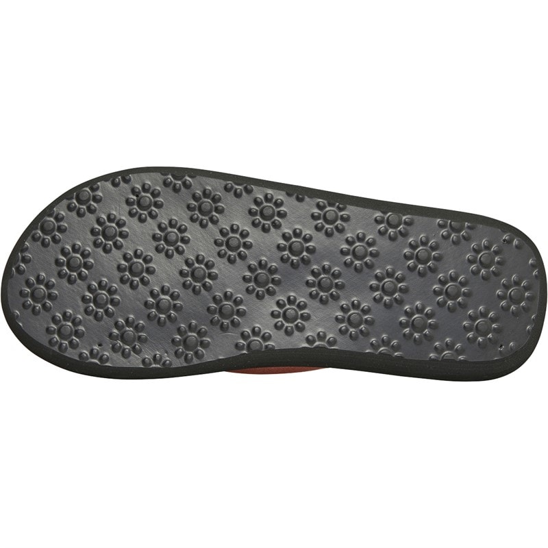 Rocket Dog Womens Sunset Puff Flip Flops Peach - Image 3