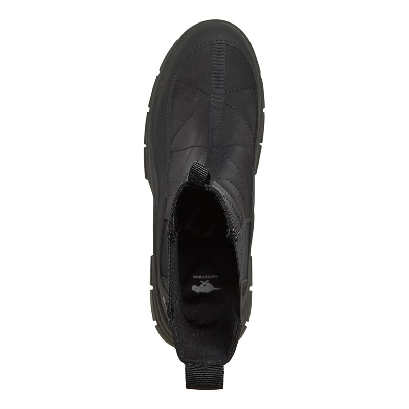 Rocket Dog Womens Tango Chunky Chelsea Boots Black/Black - Image 4