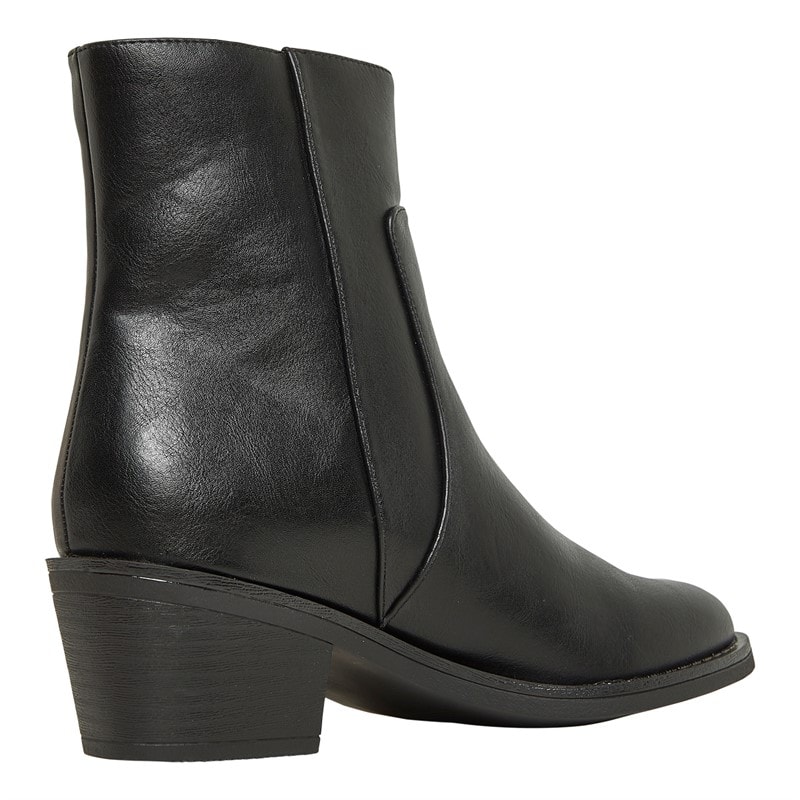 Rocket Dog Womens Yonder Heeled Boots Black - Image 5