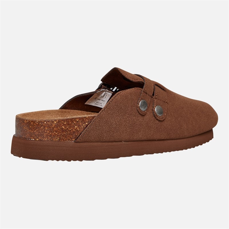 Rocket Dog Womens Abel Plus Mule Slippers Dark Brown - Image 5