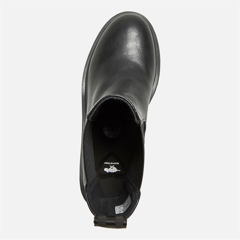 Rocket Dog Womens Heyday Wedge Chelsea Boots Black - Image 4