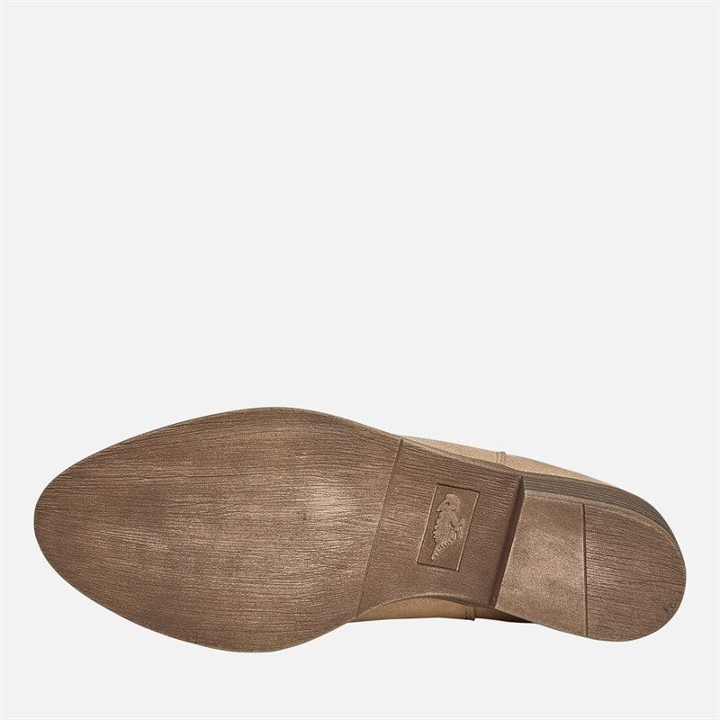 Rocket Dog Womens Richie Heeled Chelsea Boots Taupe - Image 2